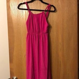 Pink old navy maxi